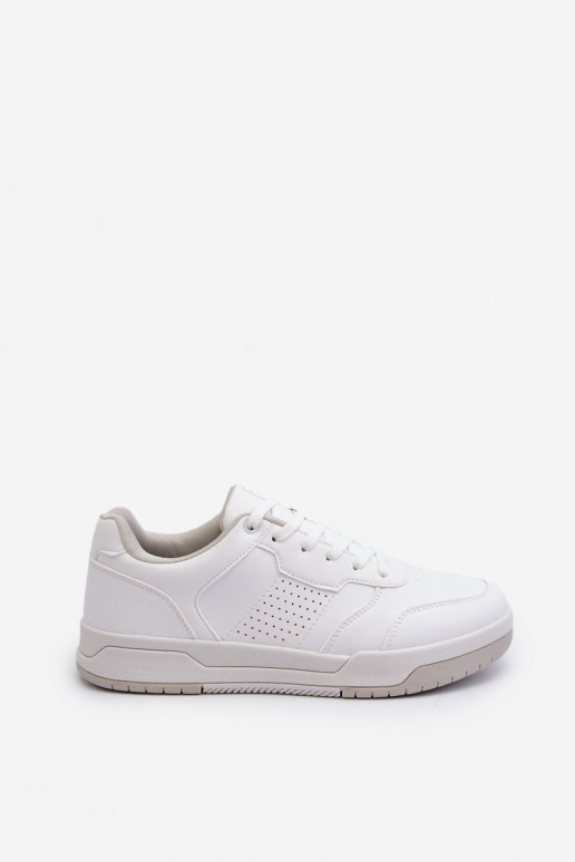 Sneakers tüüpi jalanõud eko-nahast valget värvi Radikalle