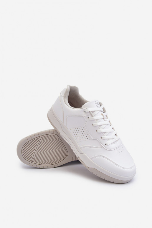 Sneakers tüüpi jalanõud eko-nahast valget värvi Radikalle