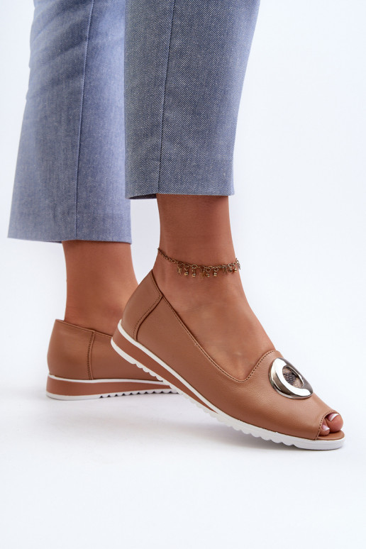 Kingad  kaunistustega Eko   beeži värvi Biolita