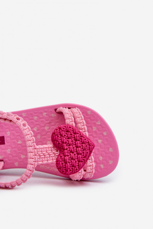 sandaalid Laste jalanõud südametega 81997 Ipanema My First Baby Tumeroosad värvi sandaalid Laste jalanõud südametega 81997 Ipanema My First Baby Tumeroosad värvi