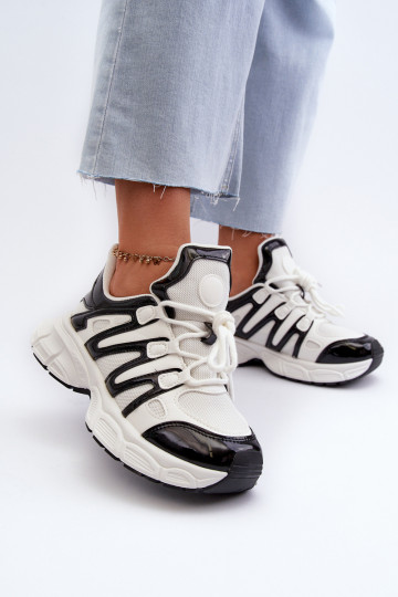 Sneakers tüüpi jalanõud Valget-mustad Ahmani