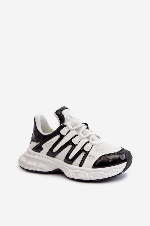 Sneakers tüüpi jalanõud Valget-mustad Ahmani