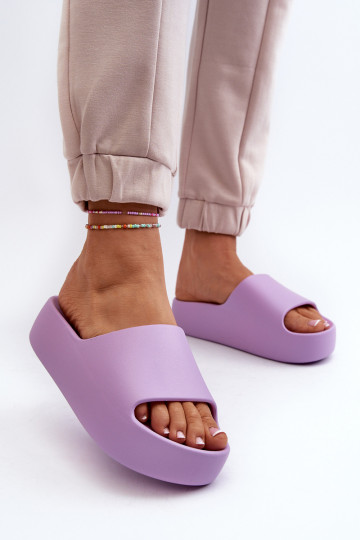 Sussid massiivse tallaga Violetne värv Oreithano