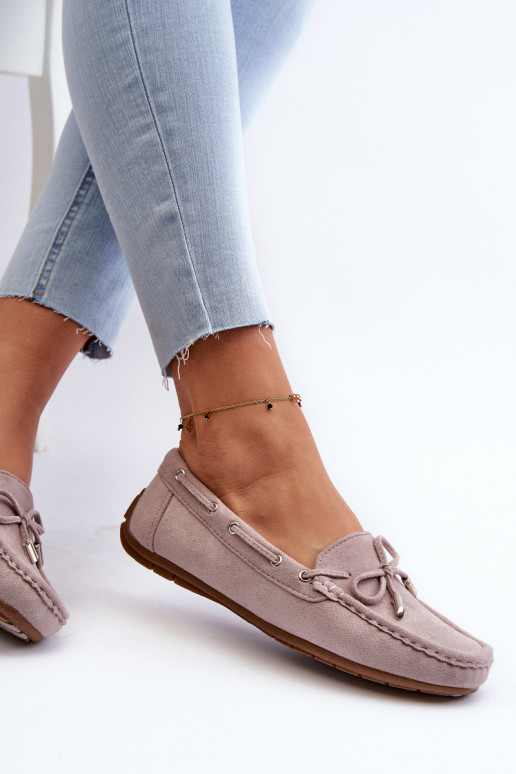 Elegantne mokassinid Violetne värv Si Passione