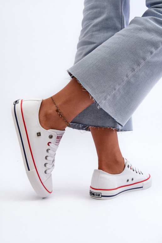 naiste saapad Big Star NN274656 HI-POLY SYSTEM valget värvi