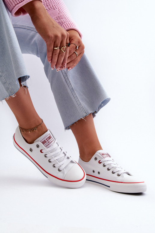 naiste saapad Big Star NN274656 HI-POLY SYSTEM valget värvi