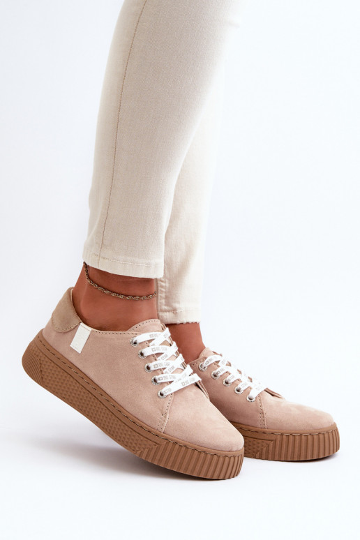 naiste saapad MEMORY FOAM SYSTEM BIG STAR NN276002 beeži värvi