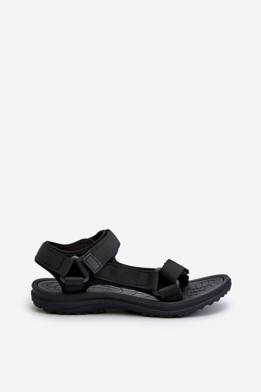  Sportliku stiiliga Naistesandaalid Must Lumeria