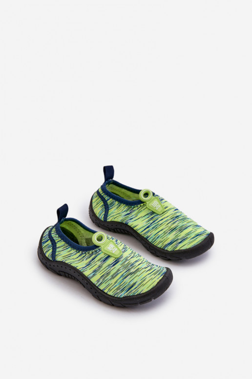 Laste jalanõud jalanõud  PROWATER PRO-24-48-044K Rohelist värvi Laste jalanõud jalanõud  PROWATER PRO-24-48-044K Rohelist värvi