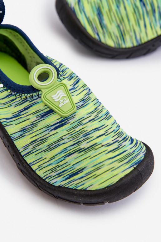 Laste jalanõud jalanõud  PROWATER PRO-24-48-044K Rohelist värvi Laste jalanõud jalanõud  PROWATER PRO-24-48-044K Rohelist värvi