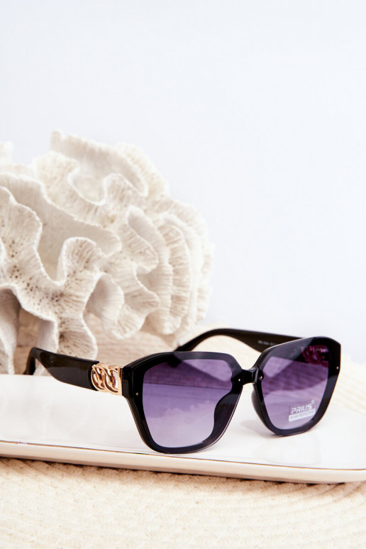   Ze Kuldset värvim Detalem UV400 Must