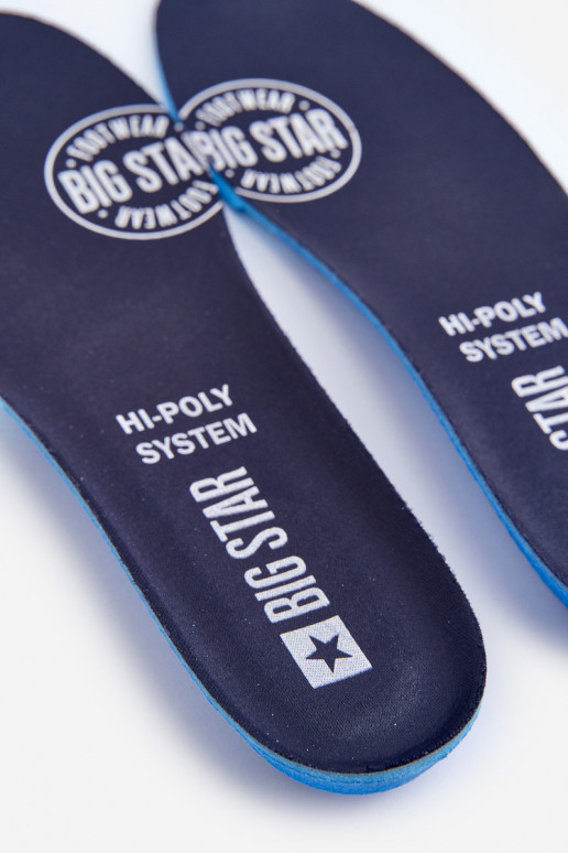 Lisad Do Butów BIG STAR HI-POLY SYSTEM 2 paar tumesinist värvi