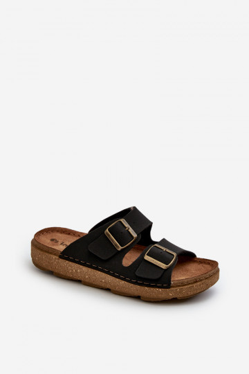 Mugavad sussid  neetide ja pandlaga Inblu MT000016 Must