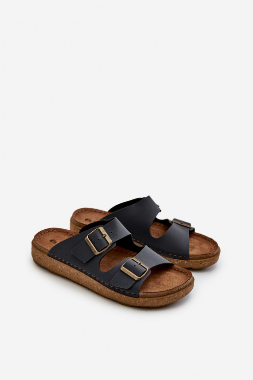  Mugavad sussid  neetide ja pandlaga Inblu MT000016 tumesinist värvi