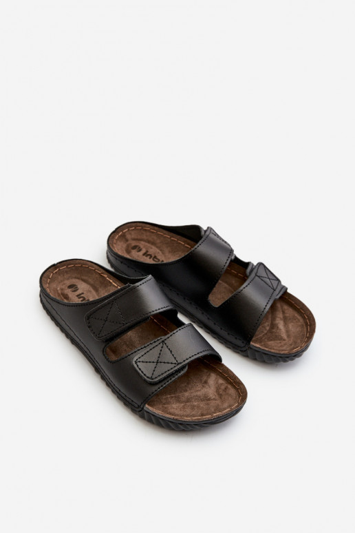 Mugavad sussid  Triipudega krõpsudega kinnitatav Inblu FM00001U Must