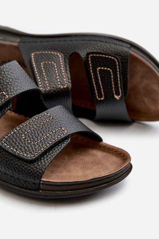 Mugavad sussid  Triipudega krõpsudega kinnitatav Inblu GV00002I Must