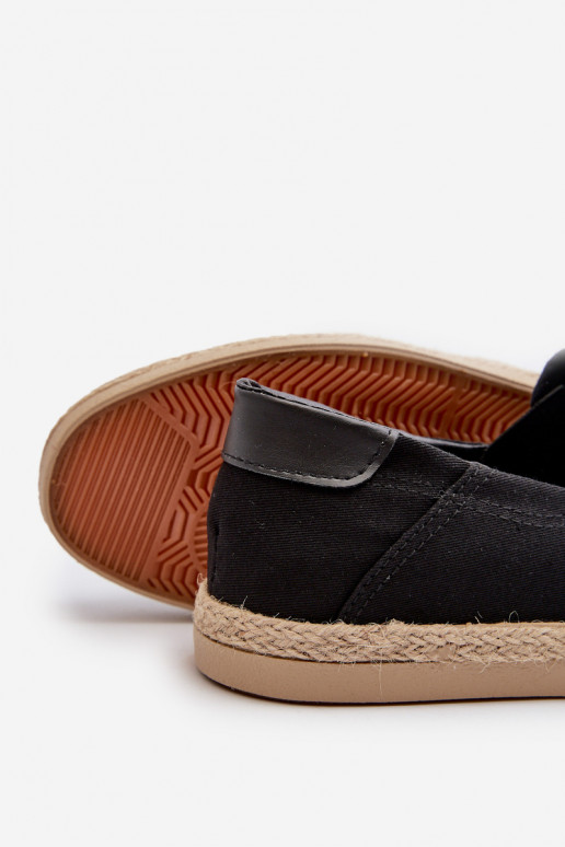 Spordijalatsid espadrillid  Must Fenen  Spordijalatsid espadrillid  Must Fenen