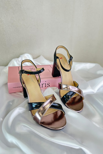 Eko   Elegantsed kõrge kontsaga sandaalid  Must Abilica 2