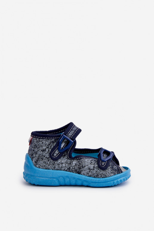 Plätud sandaalid Laste jalanõud NEL 310-19 GOKIDS halli värvi Plätud sandaalid Laste jalanõud NEL 310-19 GOKIDS halli värvi