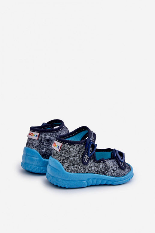 Plätud sandaalid Laste jalanõud NEL 310-19 GOKIDS halli värvi Plätud sandaalid Laste jalanõud NEL 310-19 GOKIDS halli värvi
