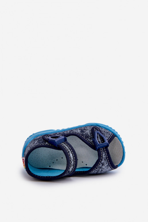 Plätud sandaalid Laste jalanõud NEL 310-19 GOKIDS halli värvi Plätud sandaalid Laste jalanõud NEL 310-19 GOKIDS halli värvi