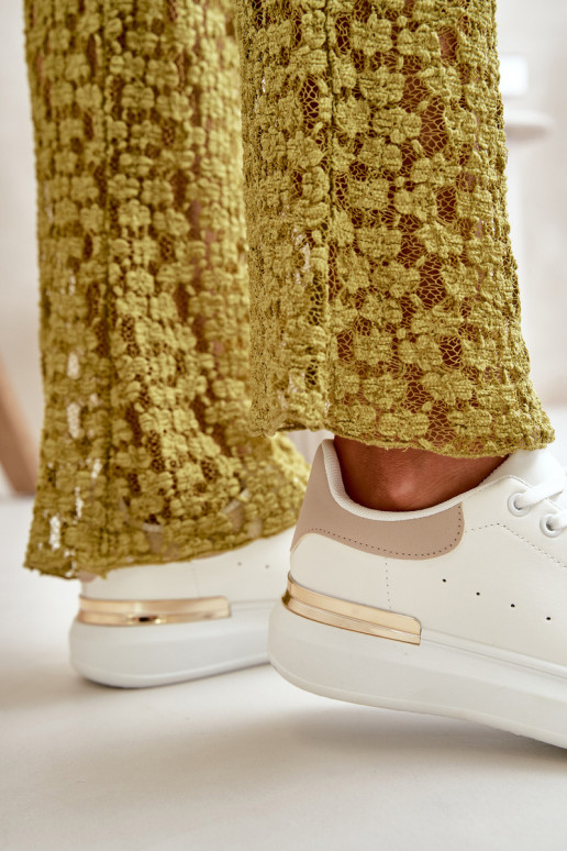 naiste saapad platvormiga eko-nahast Valget-beeži värvi Nevelena  naiste saapad platvormiga eko-nahast Valget-beeži värvi Nevelena