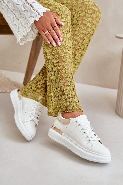 naiste saapad platvormiga eko-nahast Valget-beeži värvi Nevelena  naiste saapad platvormiga eko-nahast Valget-beeži värvi Nevelena