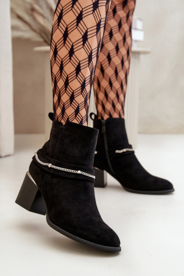 voodriga Naiste poolsaapad  owe Must Hanalen