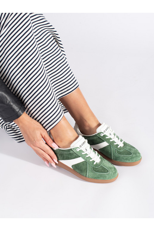 zielono valge värv Tossud mudeli kingad   zielono valge värv Tossud mudeli kingad