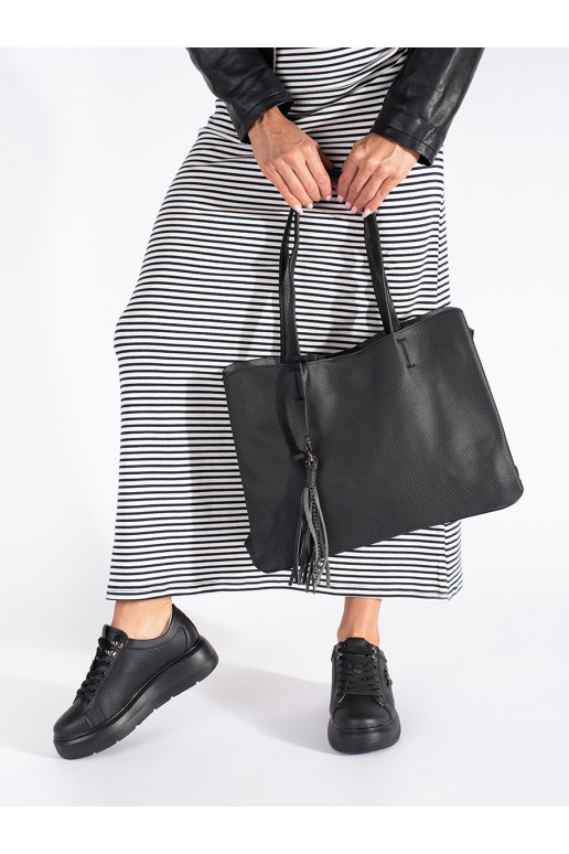   Mustad Naiste kingad platvormiga