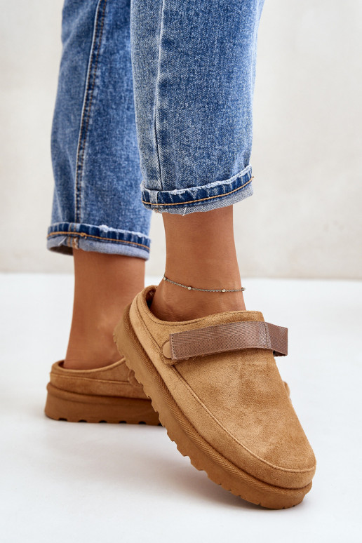  Sussid voodriga karusnahaga platvormiga pruunid värvi Azida