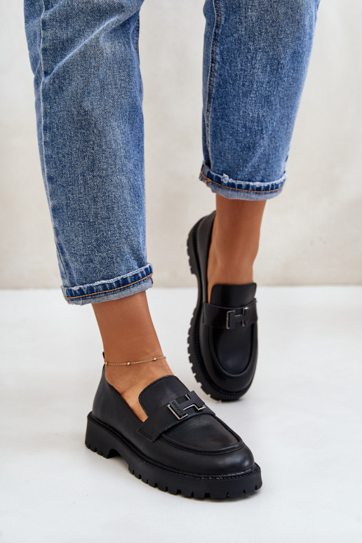 naiste mokassiinid Eko   Vinceza 62187 Must naiste mokassiinid Eko   Vinceza 62187 Must