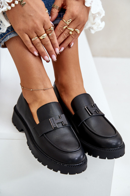 naiste mokassiinid Eko   Vinceza 62187 Must naiste mokassiinid Eko   Vinceza 62187 Must