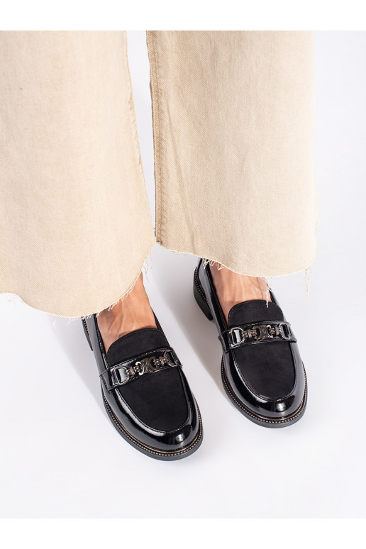 Must  naiste mokassiinid