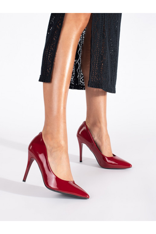 bordoo-värvi  poolsaapad