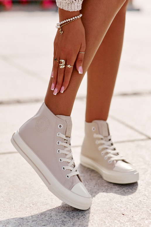 naiste saapad voodriga eko-nahast Tumeroosad värvi Big Star OO274933