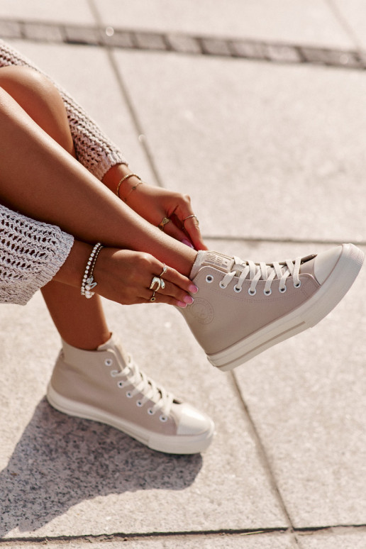 naiste saapad voodriga eko-nahast Tumeroosad värvi Big Star OO274933