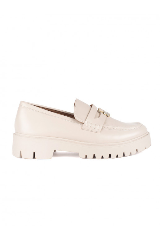 beeži värvi naiste mokassiinid platvormiga beeži värvi naiste mokassiinid platvormiga