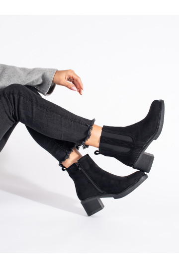 Must  lumesaapad  kõrge kontsaga 2