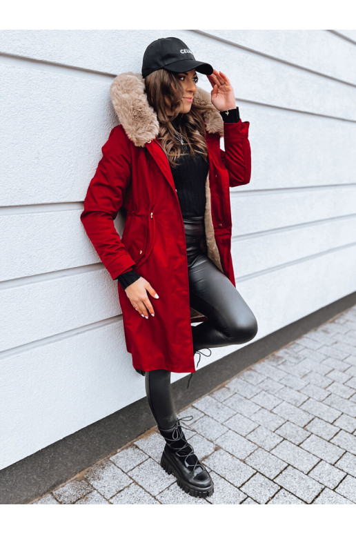 NADER naiste parka  jope punane