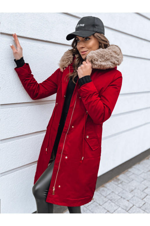 NADER naiste parka  jope punane