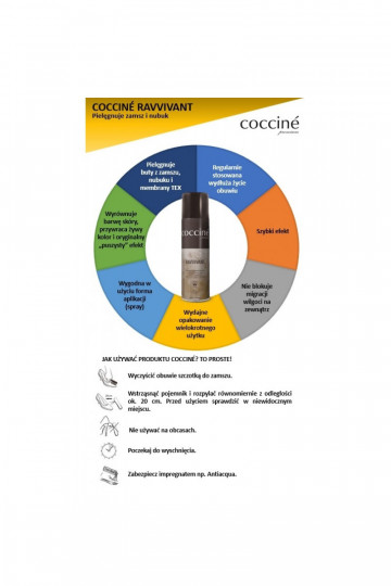 Coccine Ravvivant Spray taastav sprei seemisnahale ja nubukile 2