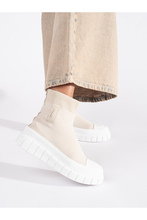 Elevandiluu värvi  kingad platvormiga