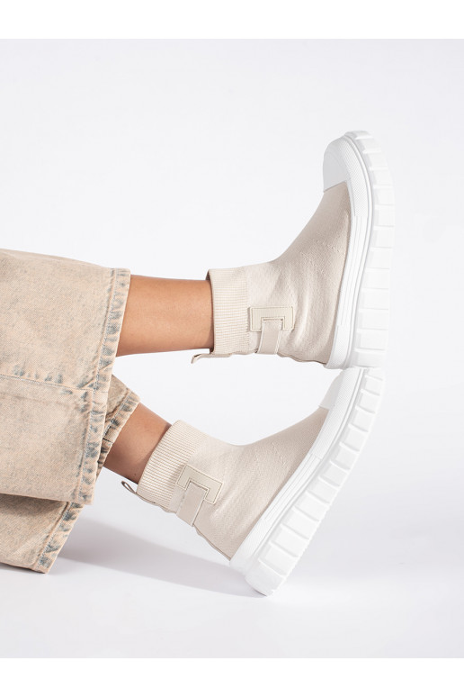 Elevandiluu värvi  kingad platvormiga