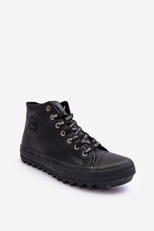 Vabaajajalatsid Big Star High soojendusega musta värvi EE274110