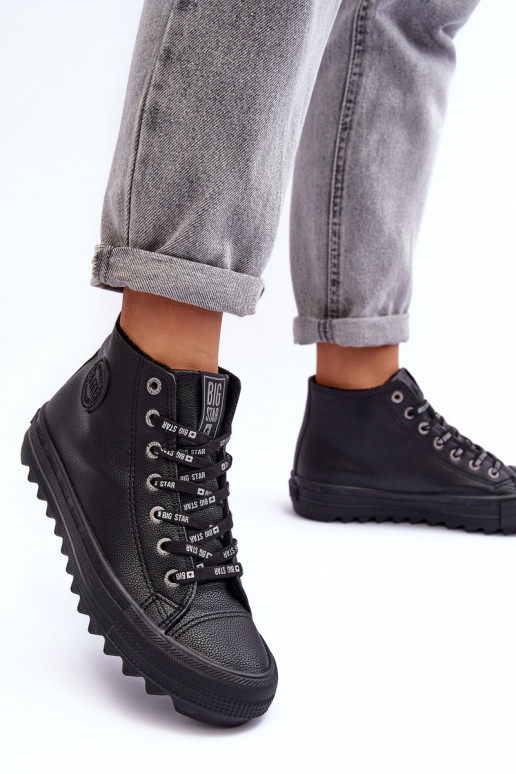 naiste saapad Big Star  voodriga Must EE274110 naiste saapad Big Star  voodriga Must EE274110