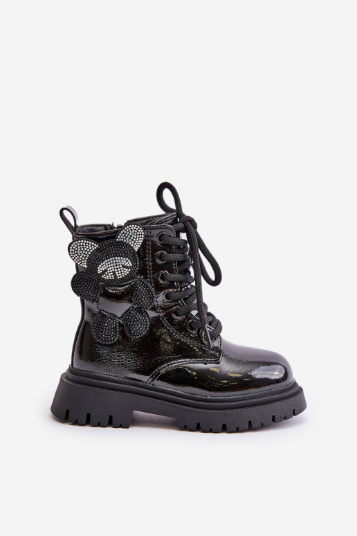 voodriga Naiste poolsaapad Laste   Laque Must Relobia