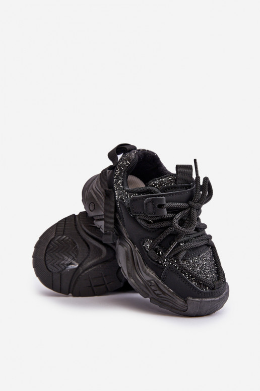 tüüpi jalanõud Laste jalanõud Ozdobione Cekinami Must Liatoma  tüüpi jalanõud Laste jalanõud Ozdobione Cekinami Must Liatoma