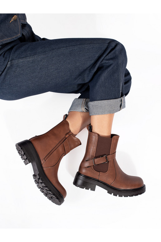 pruunid värvi    Naiste saapad platvormiga Sergio Leone