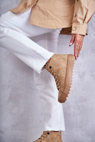 naiste saapad Big Star  voodriga pruunid värvi GG274072 2